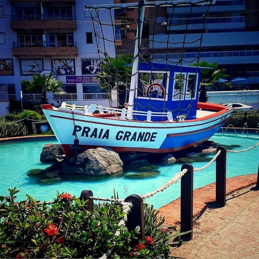 Divina Lua Lägenhet Praia Grande  Exteriör bild